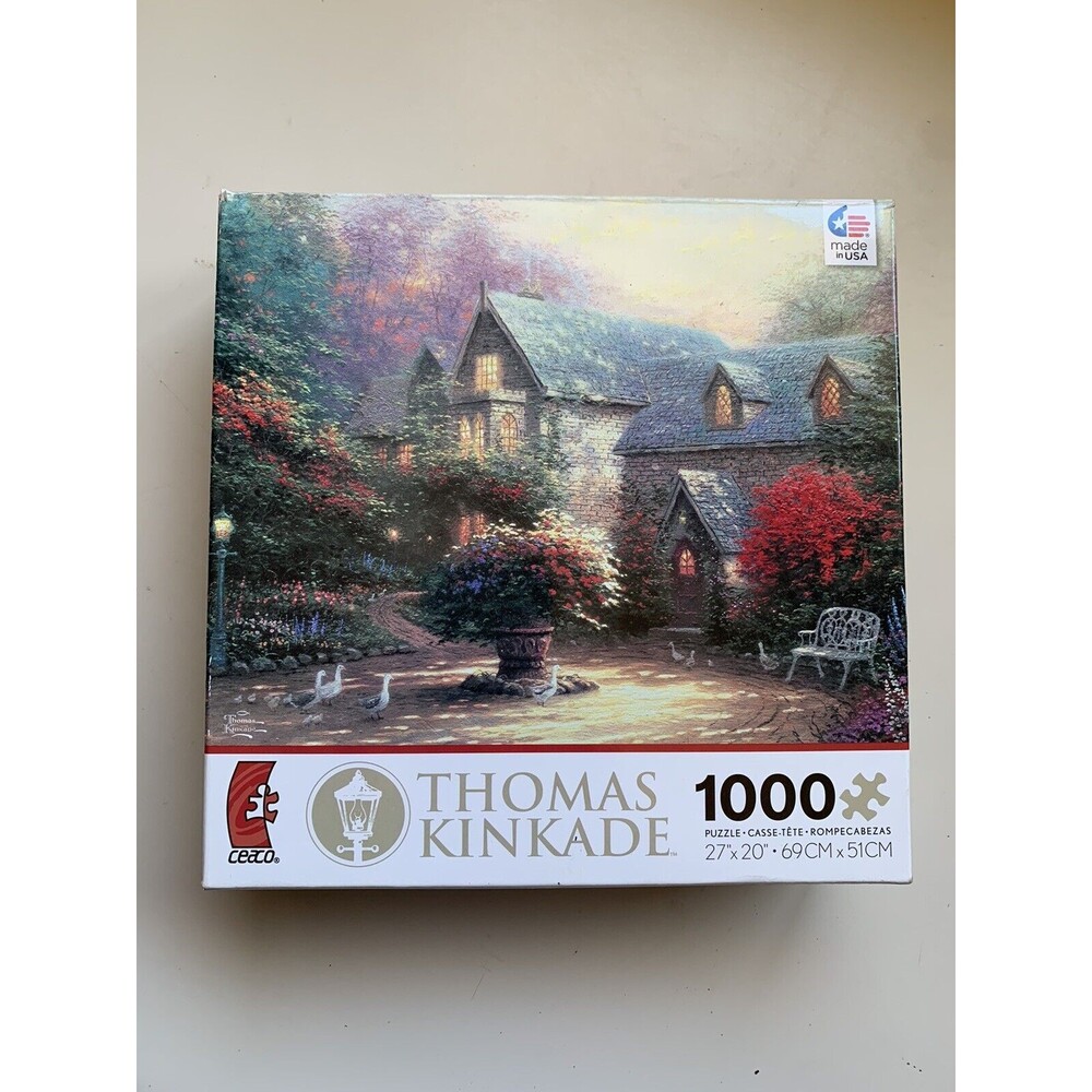 Thomas Kinkade The Blessings of Spring Puzzle